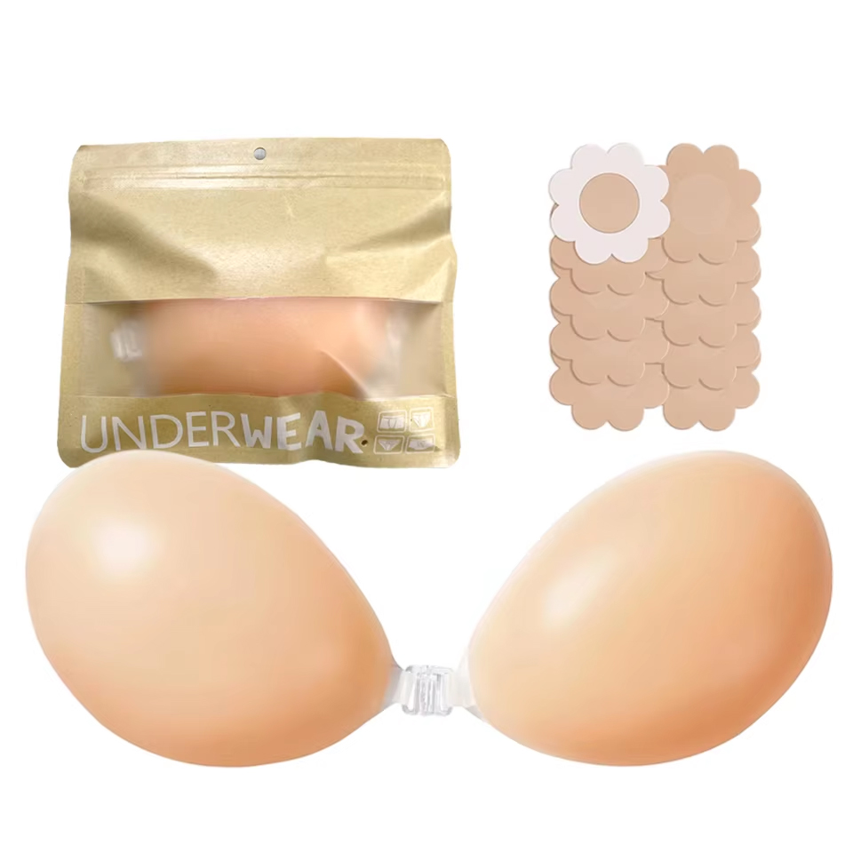 Push Up Bra Padded - Copricapezzoli Adesivi in Silicone Riutilizzabili per