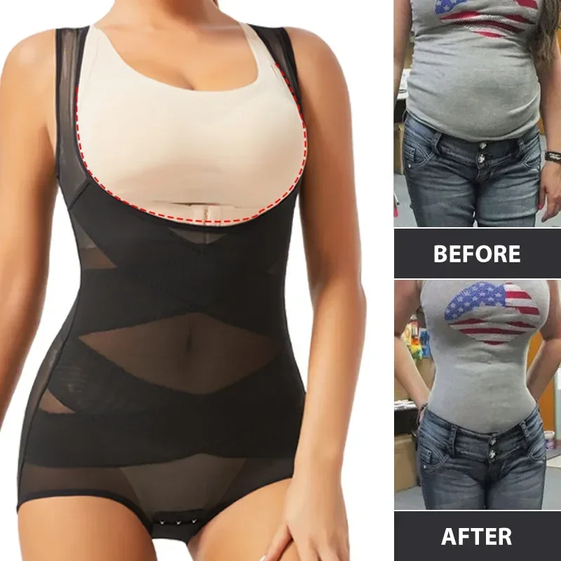 Shapewear Bodysuit Firm - Slip per body da donna Intimo
