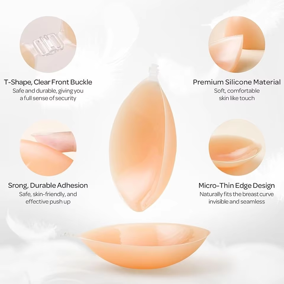 Copricapezzoli Adesivi in Sili - Push Up Bra Padded recensione e prezzo